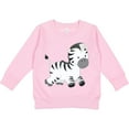 thumbnail image 2 of Inktastic Zebra Toddler Sweatshirt, 2 of 4