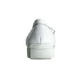 thumbnail image 4 of 24 HOUR COMFORT Arlette Wide Width Moccasin Design Leather Loafers WHITE 5, 4 of 6