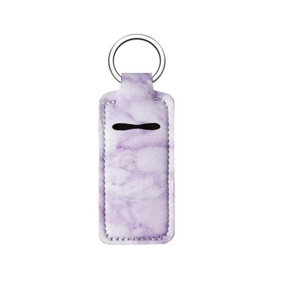Ashosteey Lip Balm Sleeve Pouch Chapstick Holder With Clip Lipstick Lip Gloss Holder Stocking Stuffers Gift for Women