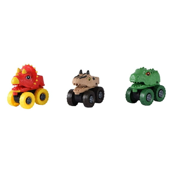 Kid Connection Dino Monster Trucks Toy, 3 Pieces