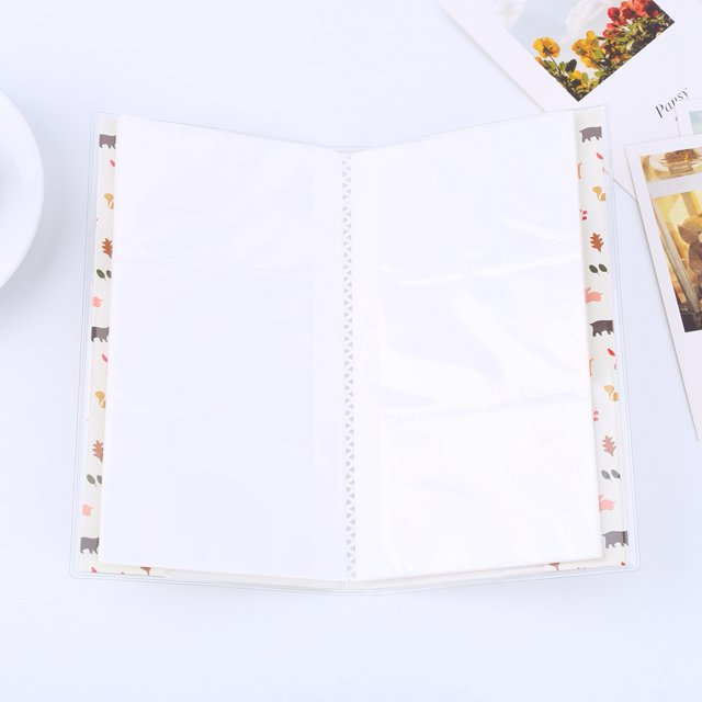 Mini libro de fotos, 84 álbumes de fotografía, estuche de almacenamiento de fotos, álbum de fotos para cámara instantánea, meticulosamente diseñado Jadeshay A