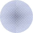 thumbnail image 1 of Ahgly Company Machine Washable Indoor Round Transitional Lavender Blue Area Rugs, 5' Round, 1 of 7