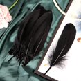 thumbnail image 4 of Black Feathers for Crafts, DIY Floating Feathers, Large Decorative Feathers for DIY Cosplay Wedding Party Halloween Decoration, 4 of 4