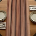 thumbnail image 5 of Table Runners 108 Inches Long Dress Scarves, Western Barn Door Farmhouse Coffee/Dining/Kitchen Table Runner for Living Room, Country Farmhouses Wooden Grain Brown 13x108 Inch, 5 of 9
