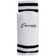 thumbnail image 6 of Champion Sports SL6W Youth Sock Style Soccer Shinguards, Ages 6, Medium, White With Black Stripes, 6 of 7