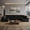 Black, variant on Modern Cloud U-Shaped Sectional Sofa, Modular Upholstered Sofa Couch, lush Corduroy Fabric Deep Seat Corner Sofa for Living Room, Apartment, No Assembly Required
