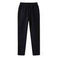 thumbnail image 1 of JUNWELL Pants for Men Clearance Men‘s Sweatpants Casual Solid Drawstring Trousers, 1 of 5