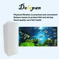 thumbnail image 2 of Delapan 2 Pack Foam Filter Media Pads for Aqua Clear 110 Foam Insert, White A623 Replacement, 2 of 4