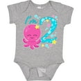 thumbnail image 3 of Inktastic I'm Two- cute octopus birthday Boys or Girls Baby Bodysuit, 3 of 5