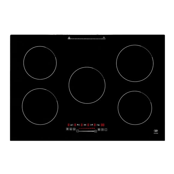 Parrilla de Inducción AVERA 5 Zonas 77 cm 220V Vidrio templado