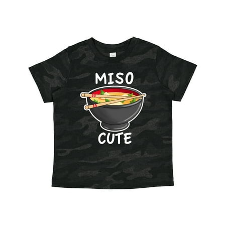 

Inktastic Miso Cute with Miso Soup Gift Toddler Boy or Toddler Girl T-Shirt