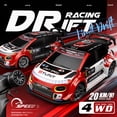 thumbnail image 2 of RC Drift Car, 1:24 4WD 20KM/H High Speed RC Cars with LED Light, 2.4GHz Remote Control Sport Racing with Batteries for Boys Girls Adults, 2 of 8