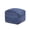 Blue, variant on Anji Mountain Pouf Ottoman Foot Rest, Handmade Ottoman Pouf, Comfortable Foot Stool, Decorative Floor Seating for Living Room Decor, Bedroom & Home Décor Accent - Charcoal