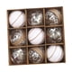 thumbnail image 1 of 9 bolas navideñas decorativas, decoración colgante para de Navidad, bolas irrompibles de 8 cm, adorno decorativo para corona de boda Estilo D, 1 of 8