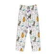thumbnail image 4 of Goofa Colorful Poodle Dog Printed Soft Pajama Pants for Men, Wide Leg Comfy Casual Lounge Yoga Pants-X-Large, 4 of 9