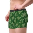 thumbnail image 4 of Junzan Christmas (2) Mens Underwear Boxer Briefs For Men’s - Medium, 4 of 9