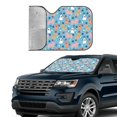 thumbnail image 3 of Kdxio Cute Dog Print Front Windshield Sun Shade,Folding Auto Sunshade for Car Truck SUV-, 3 of 7