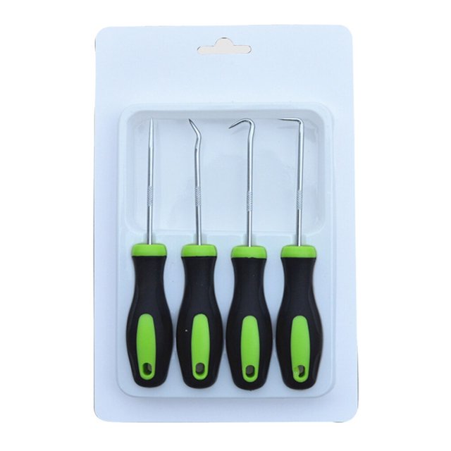Ruiboury 4-Piece Hook and Pick Set Removal Remover Installer Tools For Auto O-Ring Seal