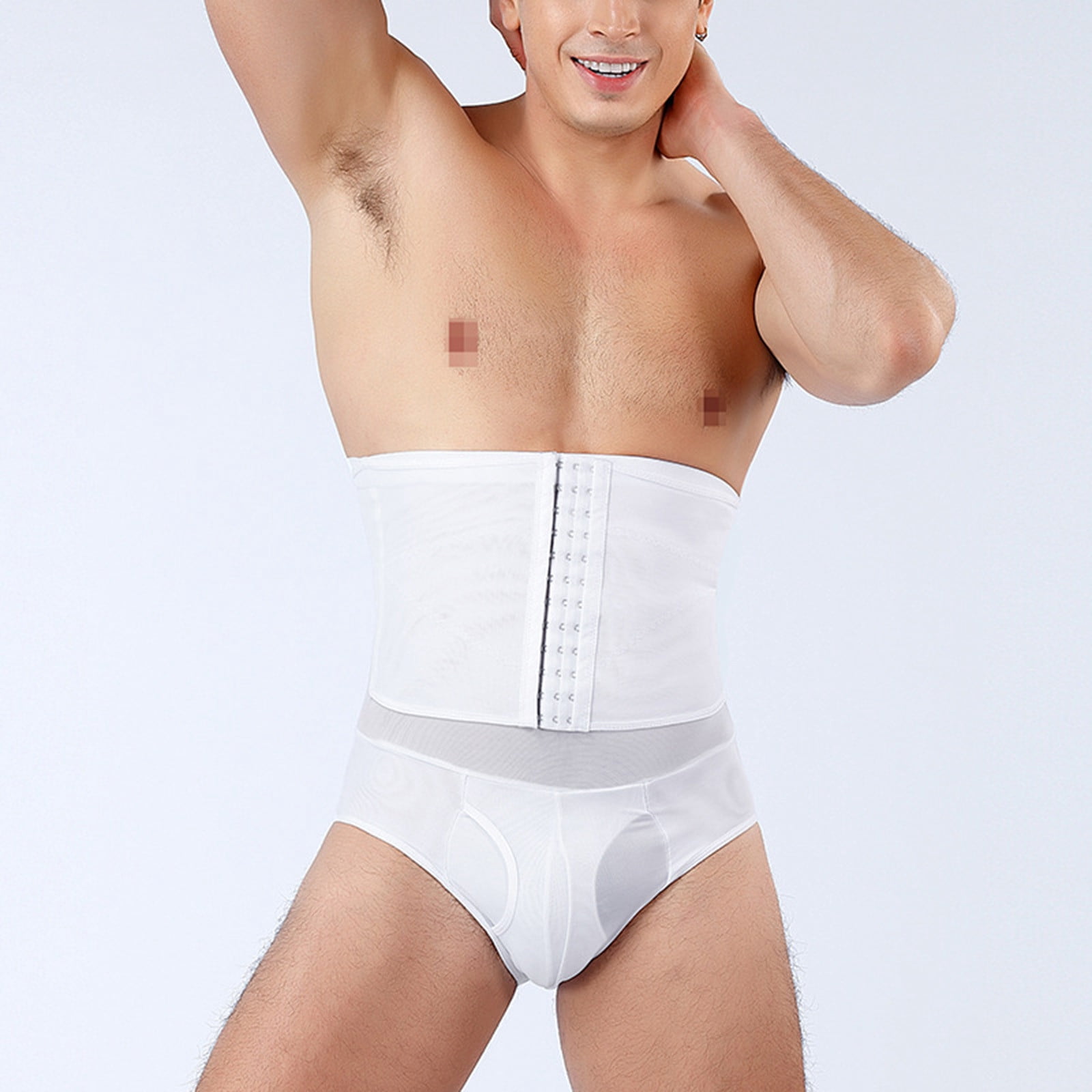 Men's body closed abdomen ventilation 