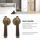 thumbnail image 4 of Manija de puerta ANGGREK de Bronce Operación silenciosa Acero Inoxidable Para dormitorio, 4 of 7