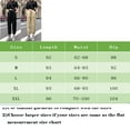 thumbnail image 3 of KOMOO Women Loose Overalls Bandage High Elastic Waist Trousers Pockets Long Pants Oversize, 3 of 3