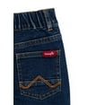 thumbnail image 2 of Wrangler Toddler Boy Pull-On Boot Cut Jeans, Sizes 12M-5T, 2 of 3