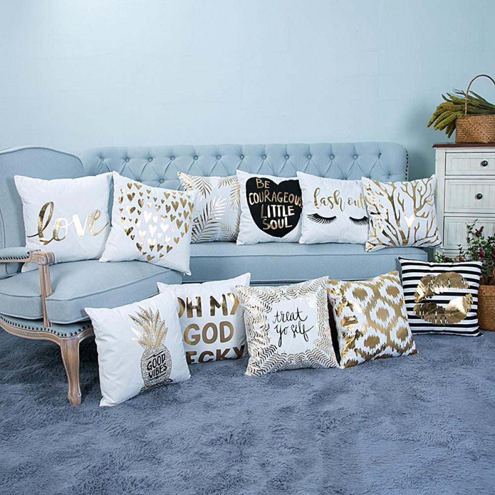 Details about   Colorful Letters Pillow Sham Decorative Pillowcase 3 Sizes Bedroom Decoration 