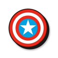 thumbnail image 1 of Magnet AQUARIUS Marvel Avengers Captain America Shield, 1 of 6