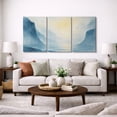 thumbnail image 2 of Canvas Print Abstract Landscape Wall Art Set of 3 Modern Decorative for Living Room Bedroom - 16"x24" x 3, 2 of 8