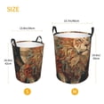 thumbnail image 3 of Balery Majestic Cosmic Lion Cesta de ropa redonda con asas, impermeable, independiente, para ropa, juguetes, dormitorio y familia-Medium, 3 of 6