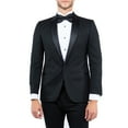 thumbnail image 2 of Mens Black Tuxedo, Jacket Slim Fit Shawl Collar, 2 of 4