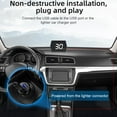 thumbnail image 6 of Daytime Driving Hud Head-Up Display Gps Car Speedometer Built-In Light Sensor Compact For All Vehicle Types Brand New Fangkenuo, 6 of 8