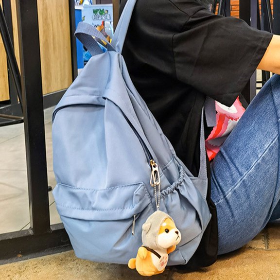 Goohae Large Backpack, Large Capacity Office Backpack for Teen - Lightweight Outdoor Travel Bag (No Pendants) Teen Backpack,,A