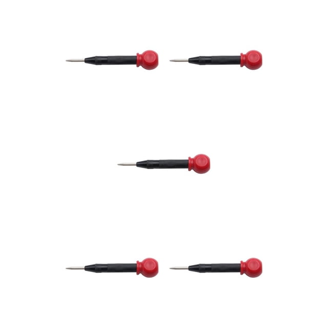 Scienceny Punzón de pasador central automático Marcado con resorte Lápiz de carpintero Broca Dispositivo de rotura de ventana Negro con Type2 NO2 Scienceny CBP036137