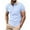 Light Blue, variant on Hvyesh Men's Casual Short Sleeve Golf Shirts Classic Button Summer Collared Golf Top T-Shirt with Pocket