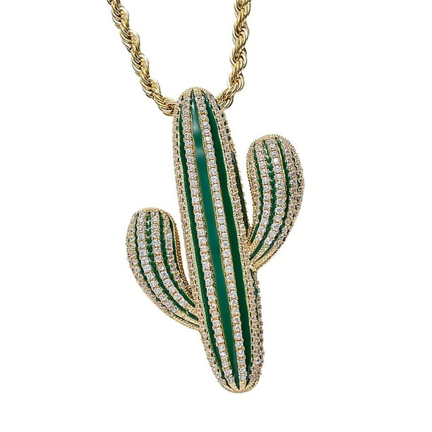 Golden cactus jewelry hotsell