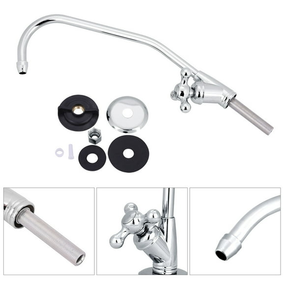 Faucet Tap, Drinking Water Filter Reverse Osmosis Kitchen Faucet, 1/4'' for Water Filtration System Reverse Osmosis Units Cleaning Drinking