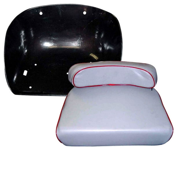 Complete Tractor New 12101603 Pan And Cushion (Grey) Seat Set