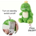 thumbnail image 5 of Breathing Plush-Breathing Dinosaur, Baby Sound Machine Soothe Snuggle Dinosaur, 5 of 5