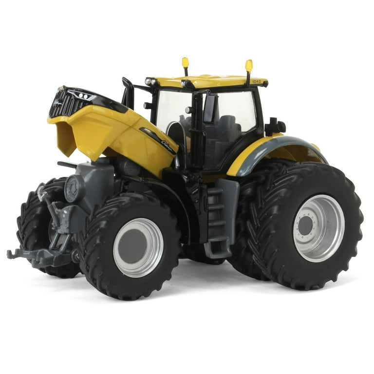Challenger 1042 Tractor with Dual Wheels Yellow 1/64 Diecast Model