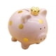 thumbnail image 4 of Alcancía de cerdo, centro de mesa, adorno de porcelana, caja de dinero, regalo, ahorro de dinero Rosa, 4 of 9