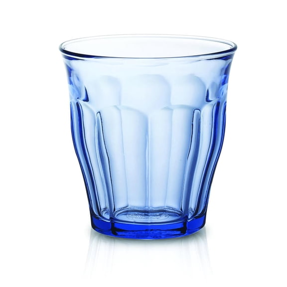 Duralex Picardie Gobelets Marine en Verre 250ml, Ensemble de 6