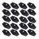 thumbnail image 1 of Self-Adhesive Mini Swivel Wheels for Furniture Storage Containers Trash Bins 20PCS, 1 of 5