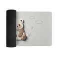 thumbnail image 3 of Lina Harper Home Cute Panda Gaming Mouse Pad, Rubber 3D Non-Slip Waterproof Large Desk Mat, 11.81 "x 27.56", for Office Home Workspace, 3 of 10