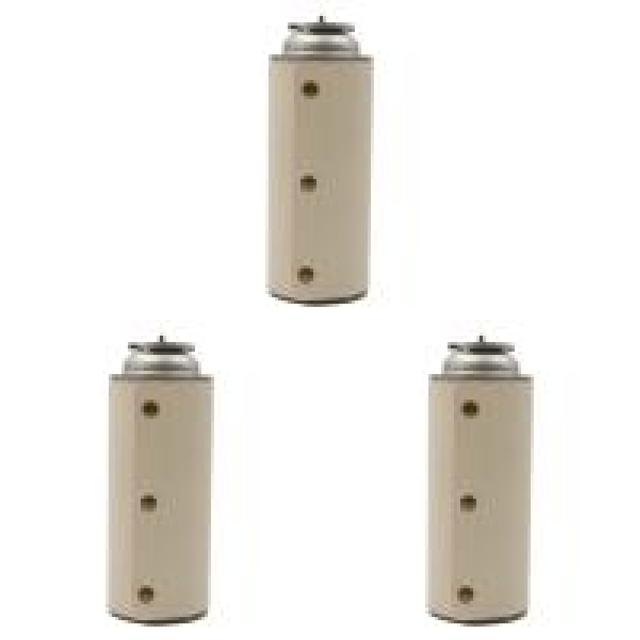 Cubierta de gas de cuero Botella de tanque Bolsa de soporte de propano para acampar al aire libre Beige