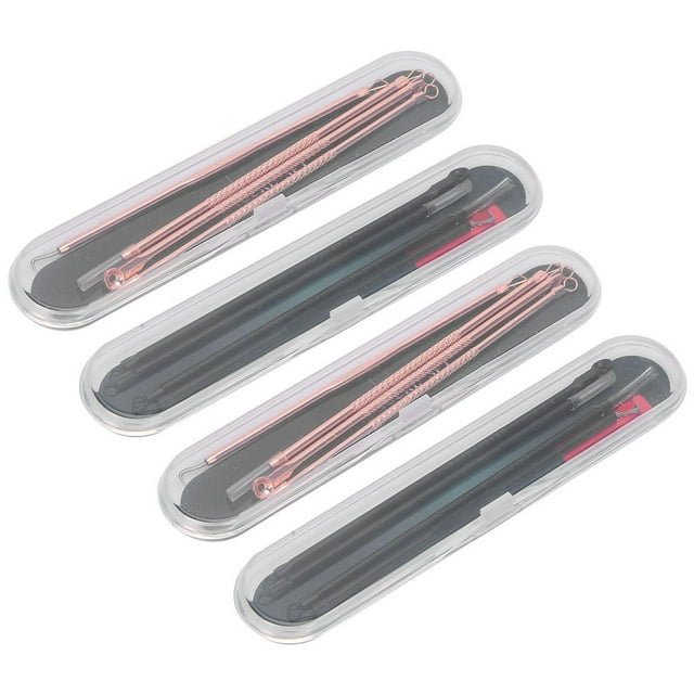 Kit profesional de eliminación de acné y espinillas, herramientas extractoras de comedones para eliminar espinillas y espinillas