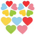thumbnail image 5 of Heart Shaped Decorative Magnets 100pcs Cute Fridge Stickers for Office, Classroom & Valentine's Day Decor, No Residue, Easy to Reuse, 5 of 5