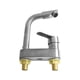 thumbnail image 2 of 304 Stainless-Steel Basin Faucet Sink Faucet Taps Cold And Hot Mixer Tap Single Handle 2Holes Ceramic Valve Bathroom Accessories, 2 of 10