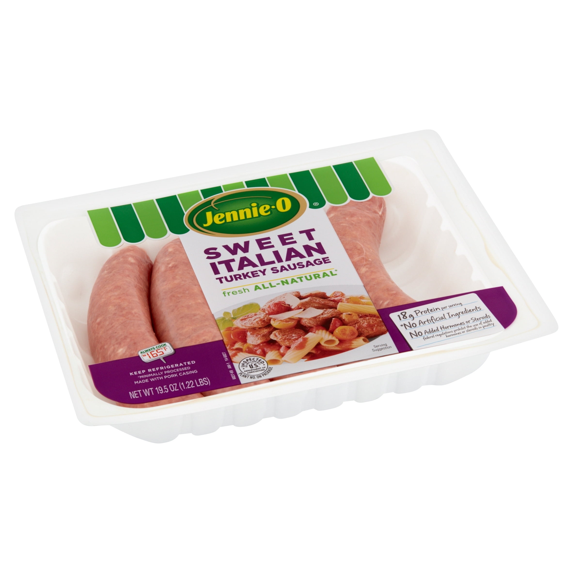 Jennie O Sweet Italian Turkey Sausage 19 5 Oz Walmart Inventory 