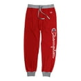 thumbnail image 3 of Champion, Adult Mens, Rib Cuff Vertical Logo Pajamas Sleep Pants, Sizes S-2XL, 3 of 5